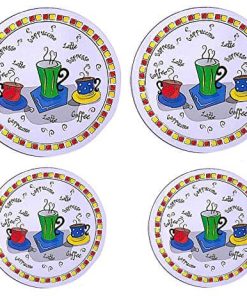 Set de 4 quemadores eléctricos decorativos de cocina con