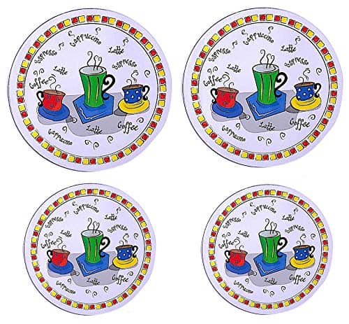 Set de 4 quemadores eléctricos decorativos de cocina con