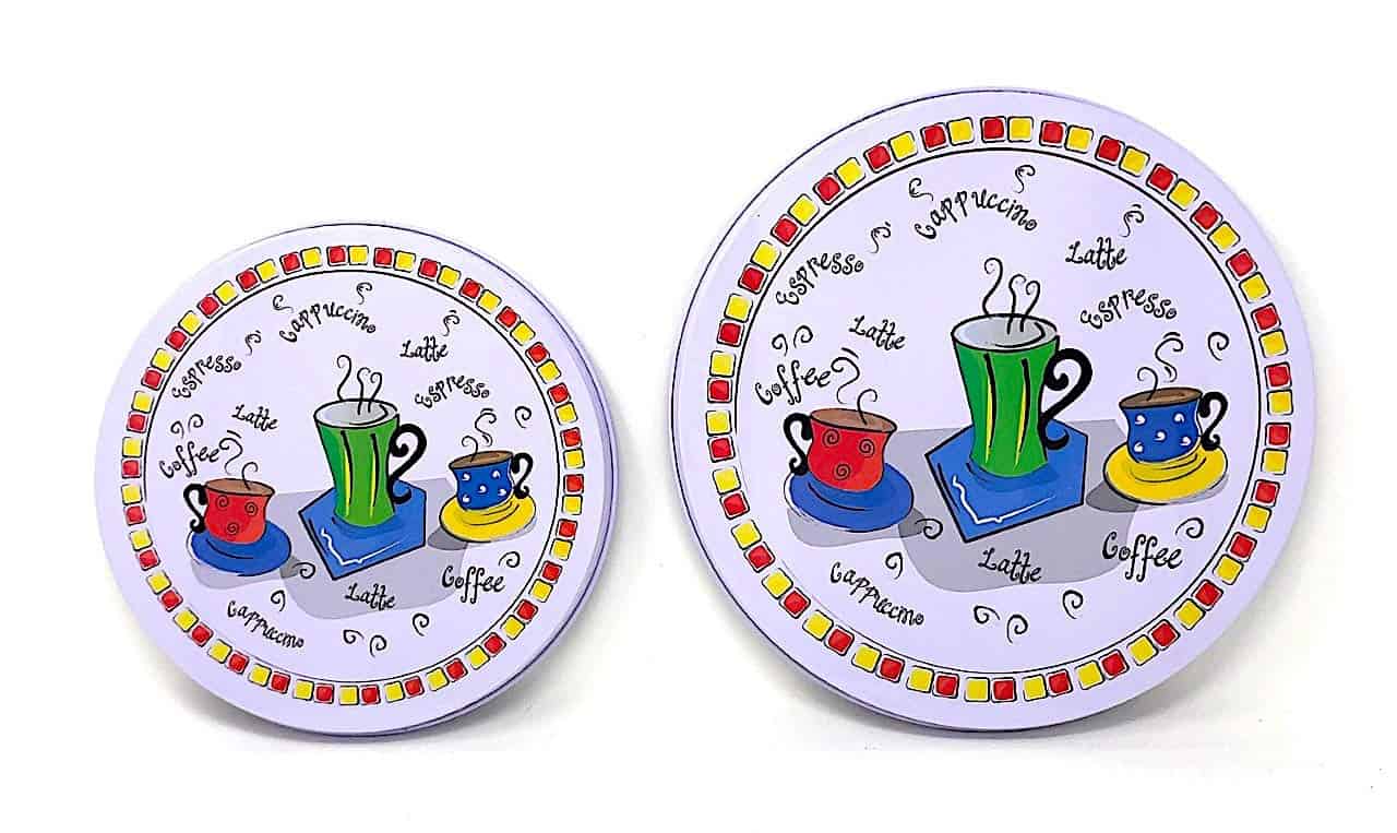 Set de 4 quemadores eléctricos decorativos de cocina con - Imagen 3