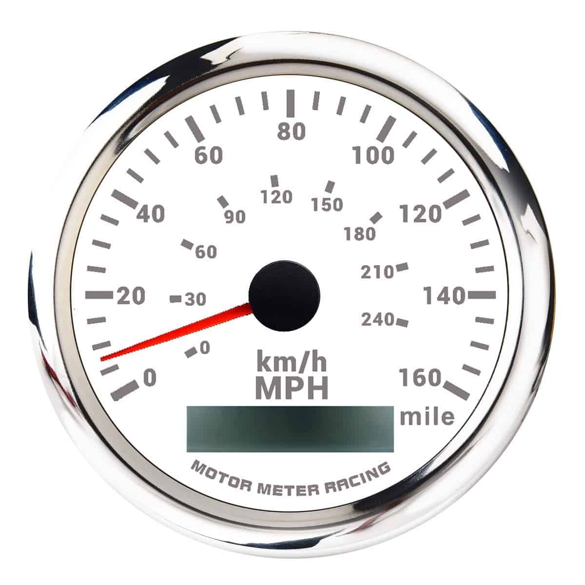 Velocímetro GPS Digital MOTOR METER RACING W Pro 85mm