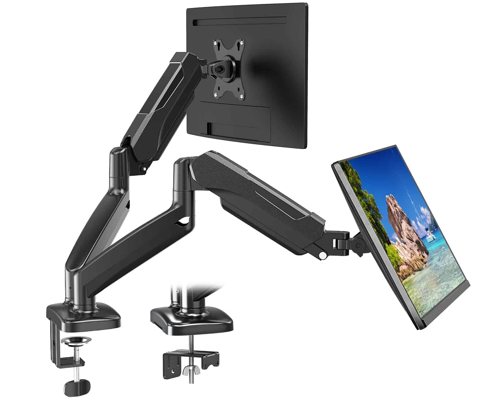 Soporte de Montaje Dual MOUNTUP para Monitores de