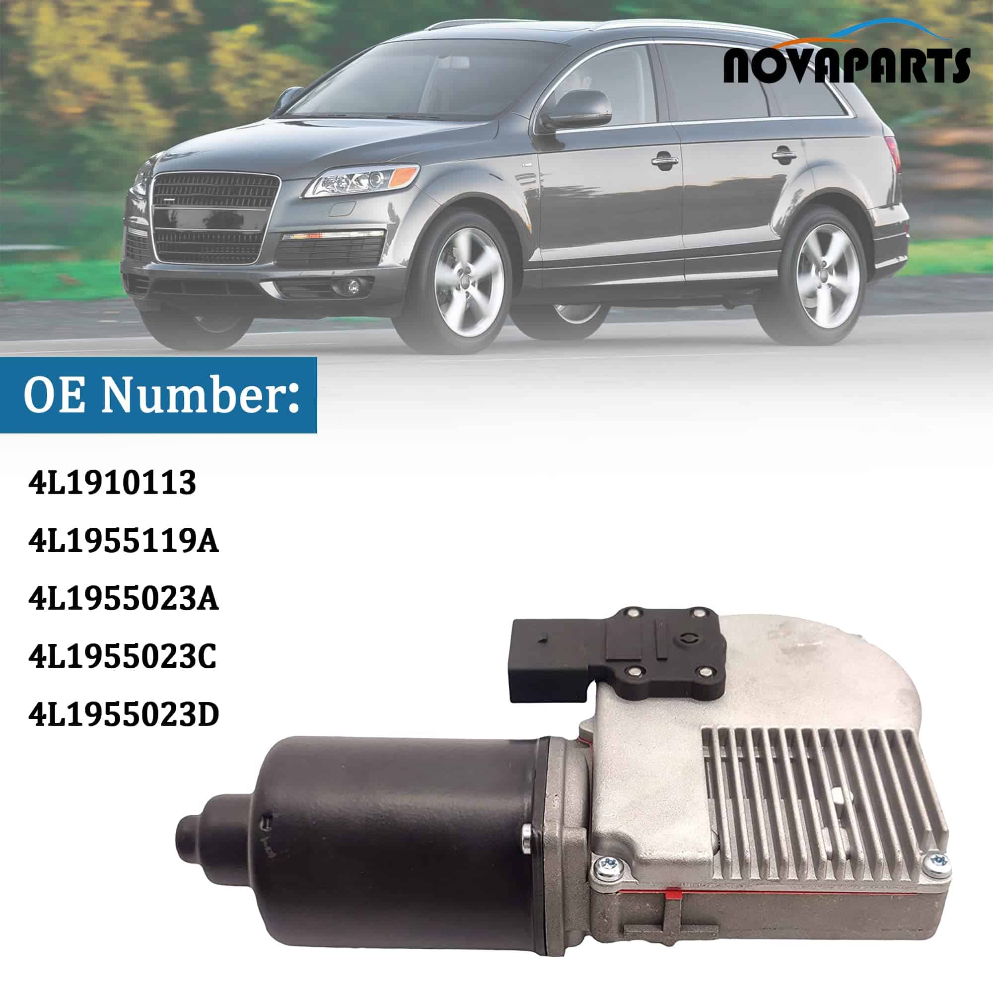 Motor del limpiaparabrisas delantero NOVAPARTS 4L1955119A - Imagen 4