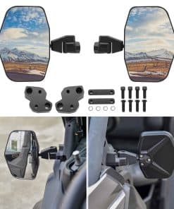 Espejos laterales de vista trasera de aleación de aluminio