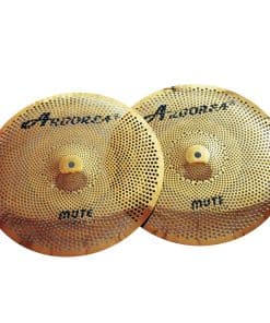 Platillo Mudo Arborea de Baja Volumen Dorado 14" para