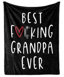 Manta de Franela para Abuelo - Regalo Personalizado para