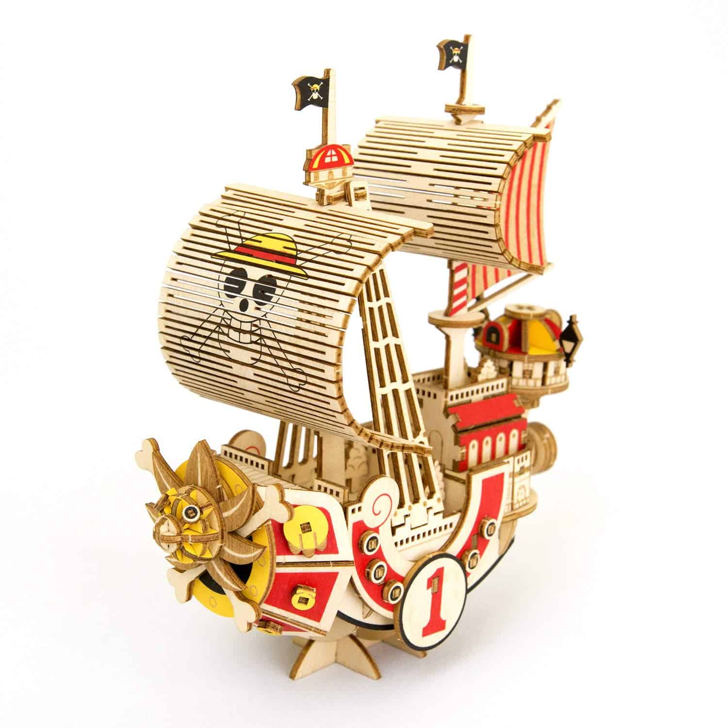 ki-gu-mi Maqueta del Barco Thousand Sunny de One Piece -