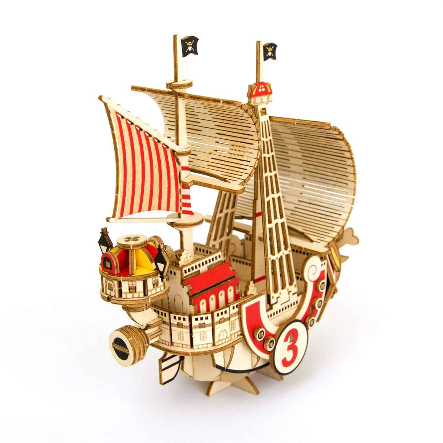 ki-gu-mi Maqueta del Barco Thousand Sunny de One Piece - - Imagen 7