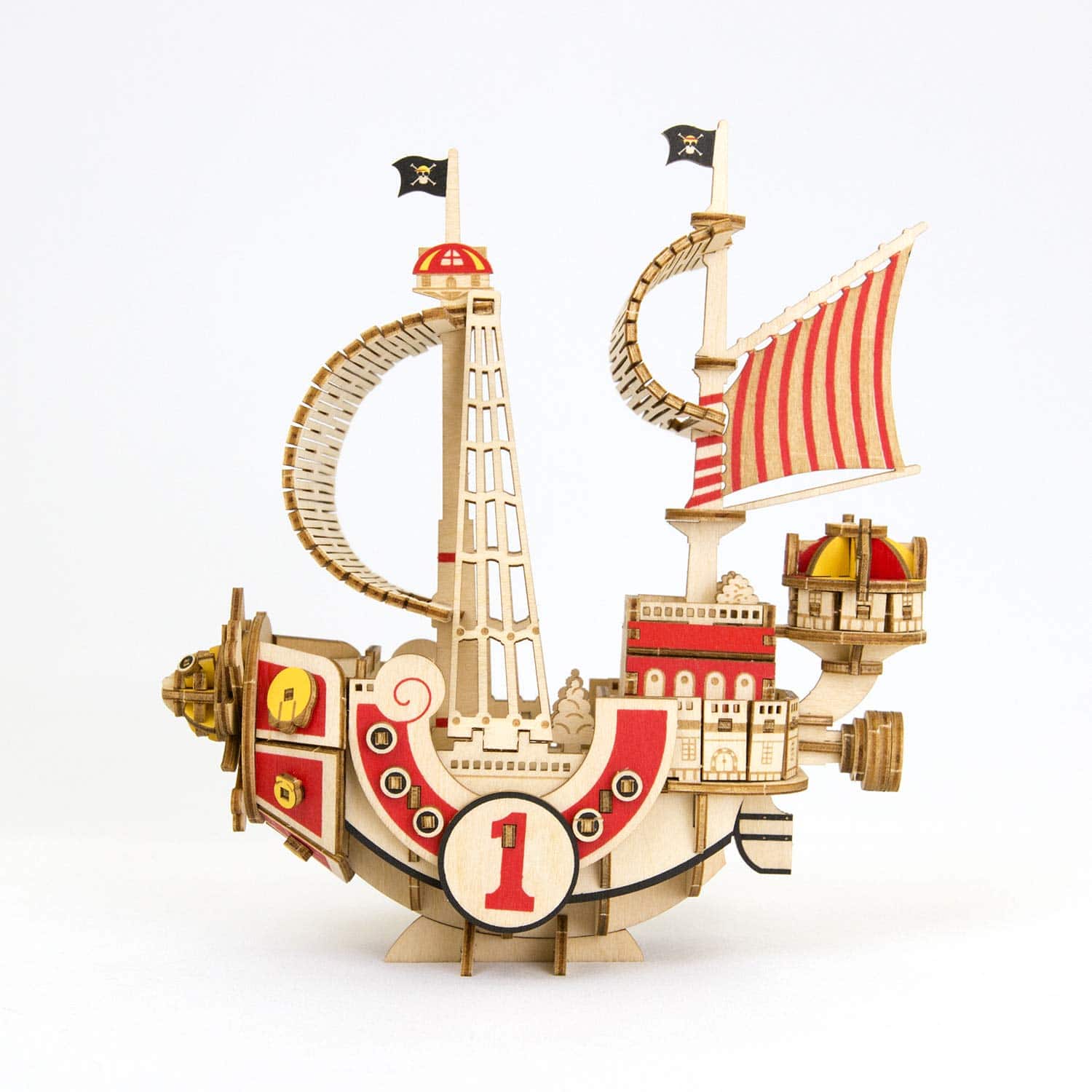 ki-gu-mi Maqueta del Barco Thousand Sunny de One Piece - - Imagen 8