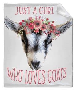 Manta de Lana con Estampado de Flores para una Chica Que