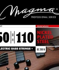 Cuerdas de Bajo Eléctrico Pesadas Magma - Acero Niquelado,