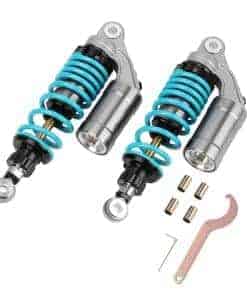 2PCS Amortiguadores Traseros de Motocicleta Universales de