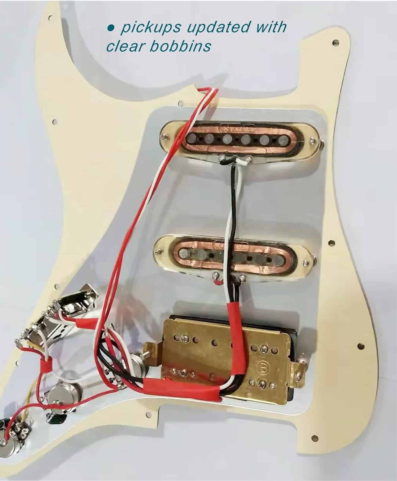Pickguard de Guitarra Eléctrica LAMSAM Prewired con - Imagen 6