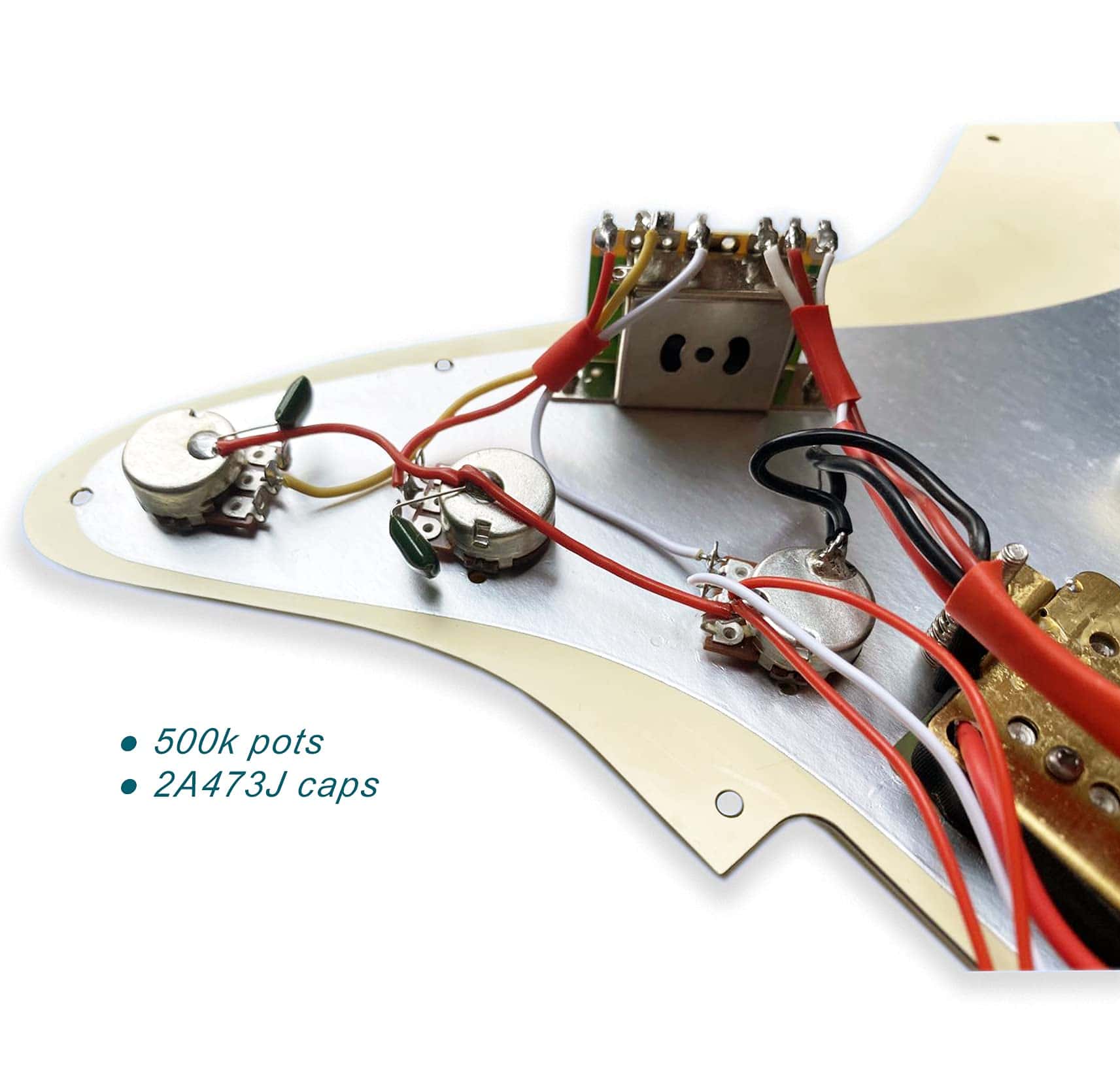 Pickguard de Guitarra Eléctrica LAMSAM Prewired con - Imagen 8