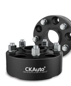 CKAuto Juego de 2 Espaciadores de Rueda Céntricos de 5x5,