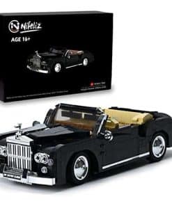 Bloques de Construcción Nifeliz Retro Car Silver Cloud,