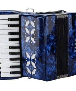 Acordeón, 22 Teclas 8 Bajos Acordeón de Piano con Correas