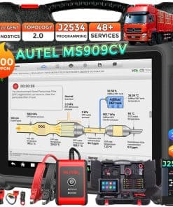 Autel MaxiSYS MS909CV, Escáner de Diagnóstico Inteligente