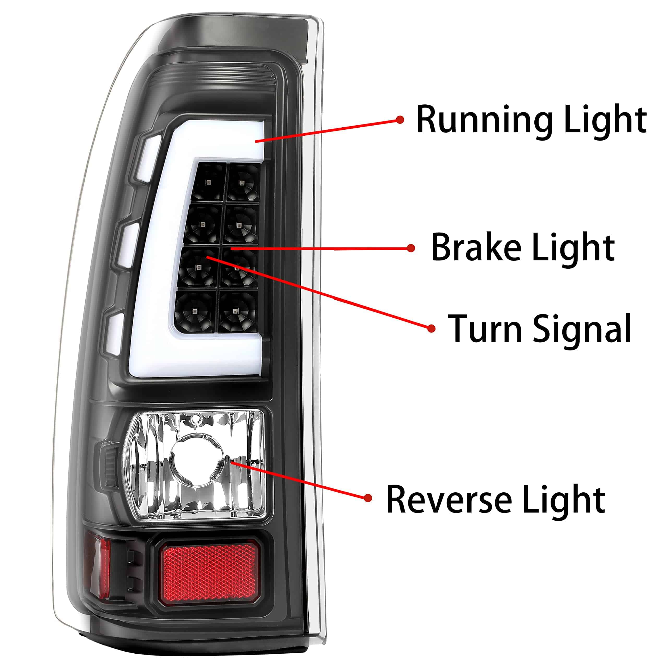 Kojem Luces traseras LED compatibles con 1999-2006 Chevy - Imagen 3