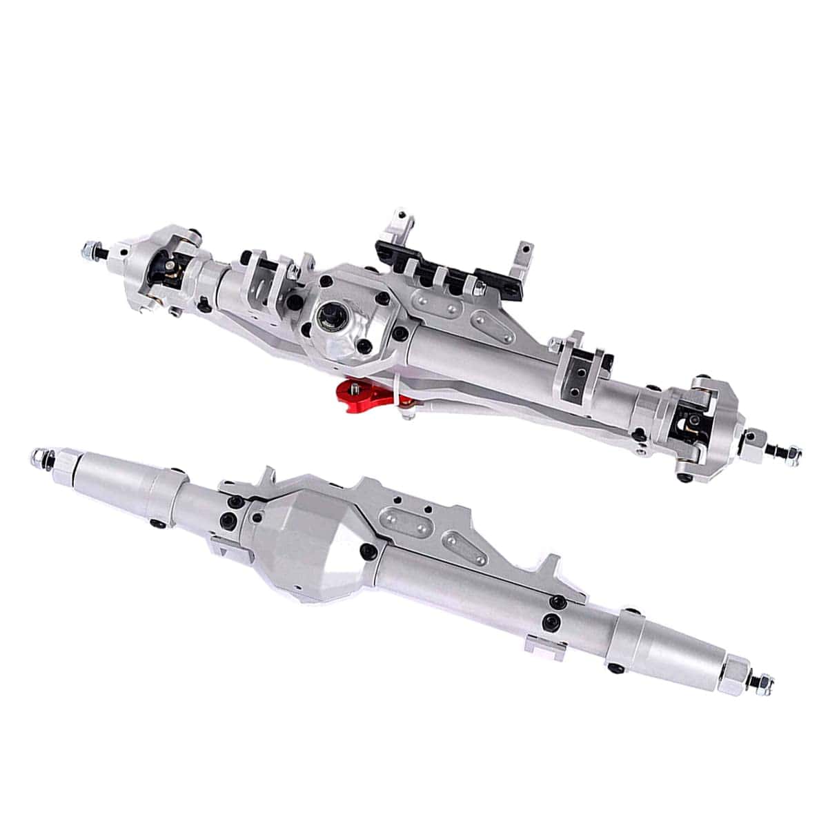 Eje Completo de Aluminio Delantero y Trasero para 1/10