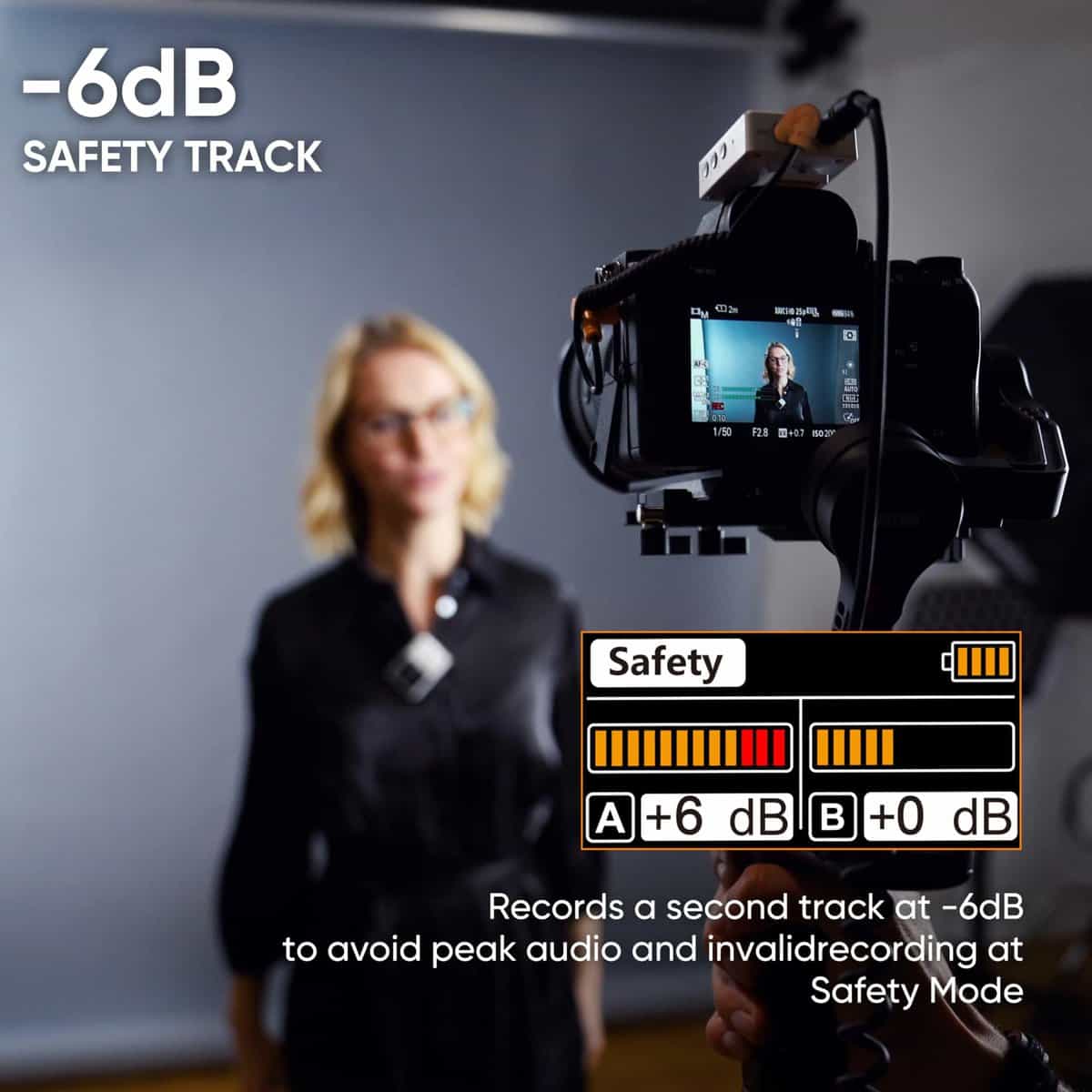 COMICA BoomX-D2 PRO Micrófono Lavalier Inalámbrico, - Imagen 4