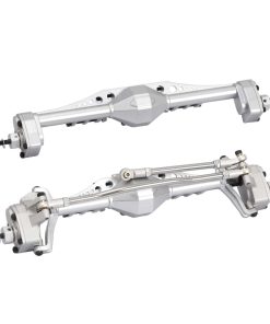 Juego de ejes de portal delantero y trasero de -Plata