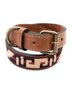 Collar de Cuero para Perro GauchoLife Guarda Pampa (Tribal,
