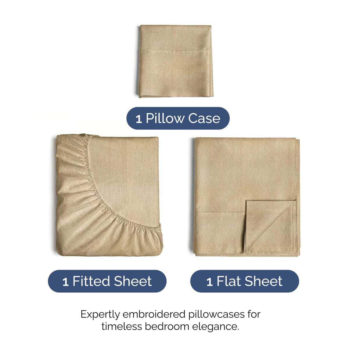 Juego de sábanas de tamaño Twin XL de 3 piezas - Juego de - Imagen 3