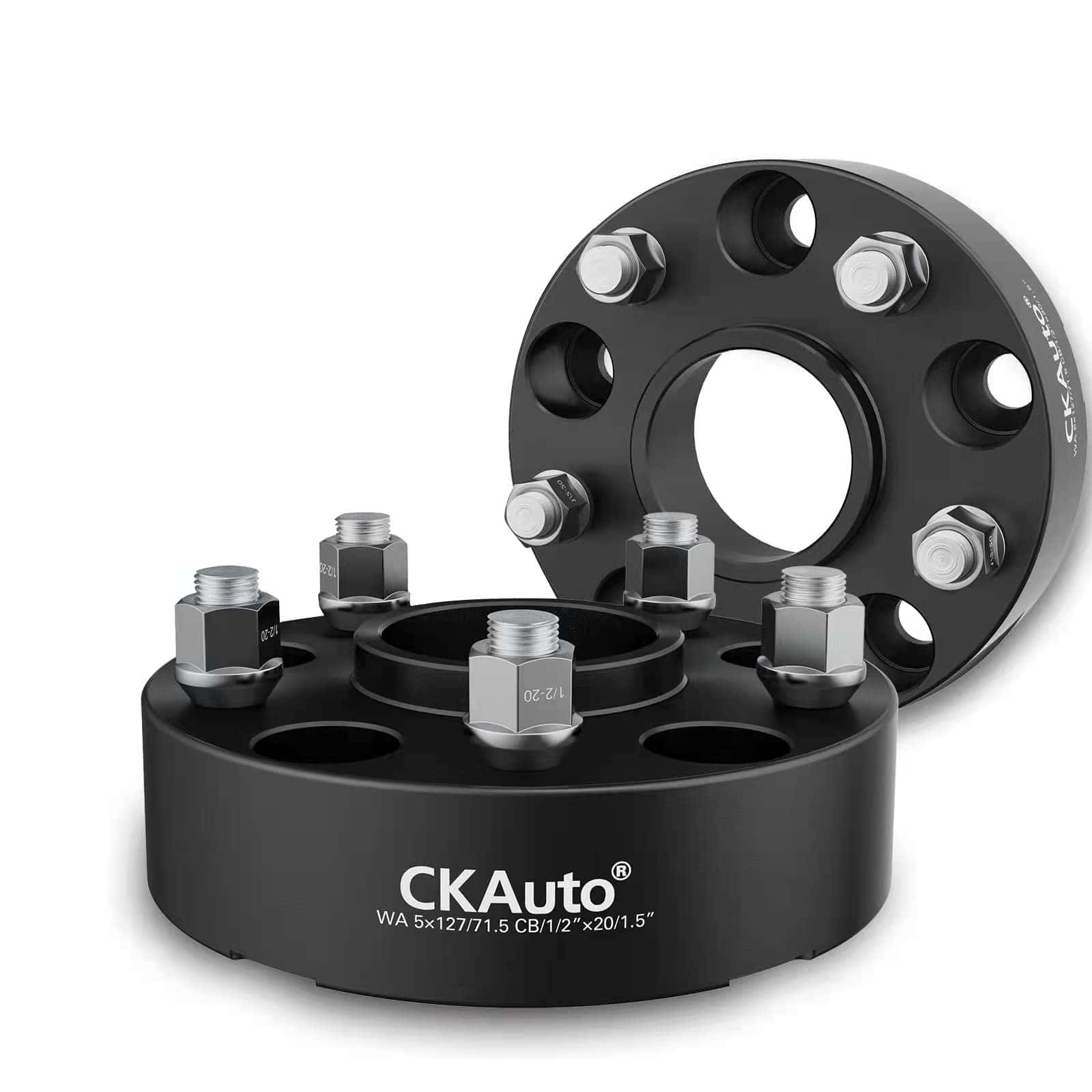 CKAuto 2 Pack 5x5 Separadores de Rueda centrados en el