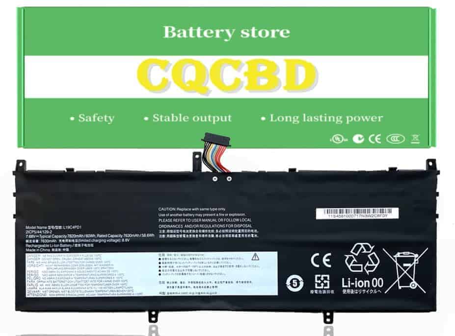 Batería CQCQ L19C4PD1 L19D4PD1 para Lenovo Yoga C640-13IML