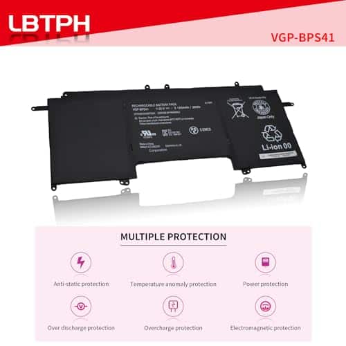 Batería LBTECH VGP-BPS41 para Sony VAIO 13A SVF13N17SCB - Imagen 6