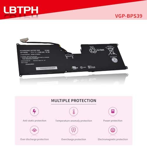 Batería LBTECH VGP-BPS39 para Sony Vaio Tap 11 11.6" - Imagen 6