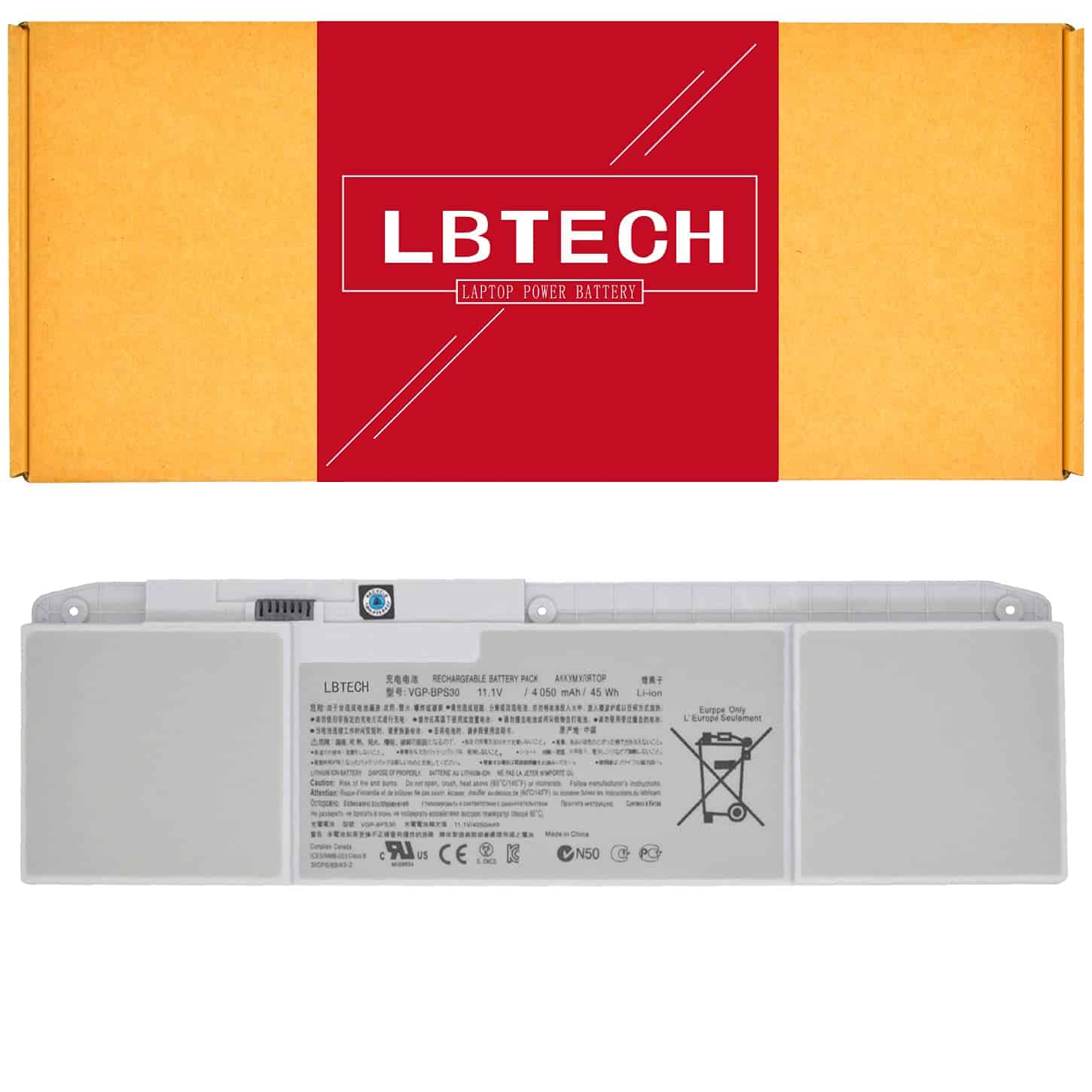 LBTECH Batería para Sony VAIO SVT-11 SVT-13 SVT131B11T