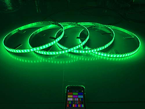 Hundalights 17.5'' Luces de Anillo de Rueda de Cambio de - Imagen 9