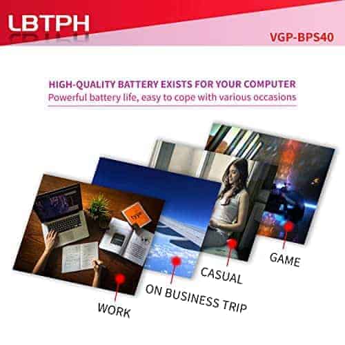 Batería LBTECH VGP-BPS40 para Sony VAIO Flip SVF 14A 15A - Imagen 8