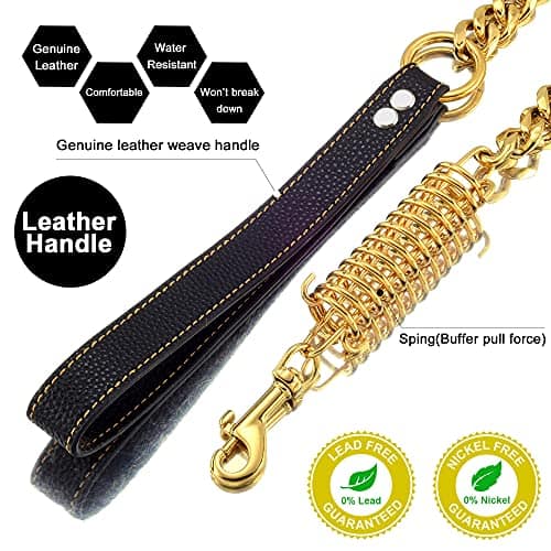 Correa de cadena para perros Pradog Dog, resistente y - Imagen 4