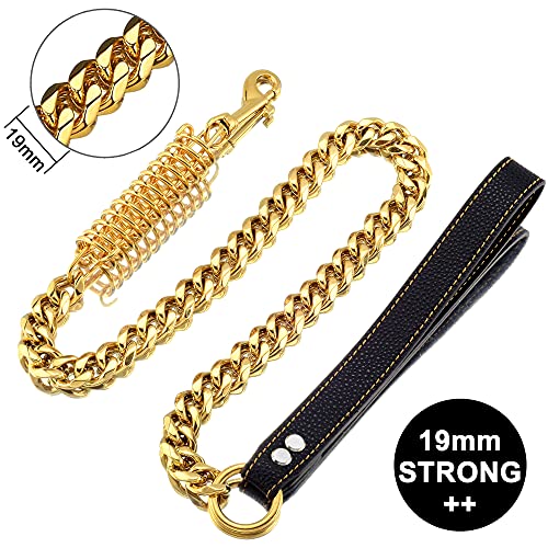 Correa de cadena para perros Pradog Dog, resistente y - Imagen 3