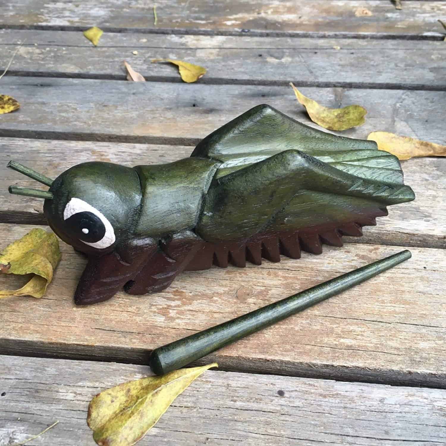 Set de 3 Instrumentos Musicales de Percusión de Madera: - Imagen 10