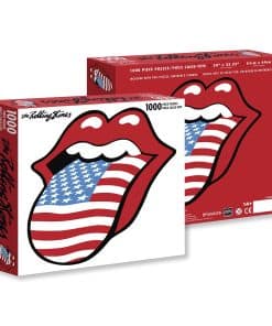 Rompecabezas Rolling Stones Bandera de EE. UU. 1000 Piezas