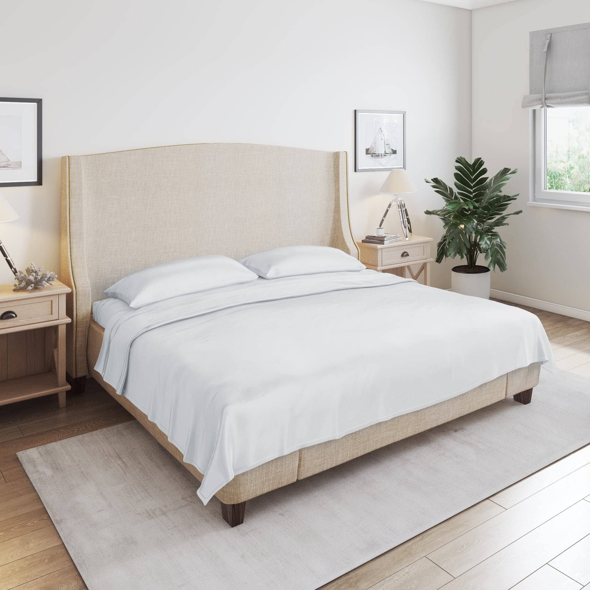 Juego de sábanas de seda pura de morera de Mulberry Park -