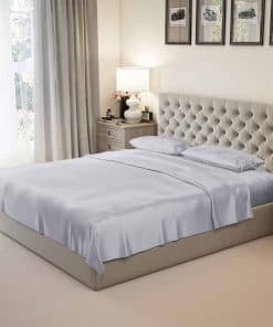 Juego de sábanas de seda Mulberry Park Silks - 100% Grado