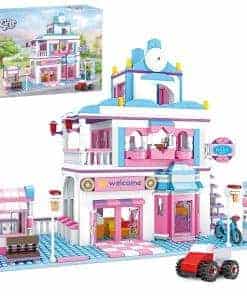 BRICK STORY Dream Girls Friends Shopping Mall Building Set