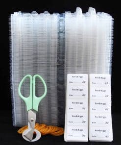 Paquetes de cartones para huevos de codorniz KalluliCC,