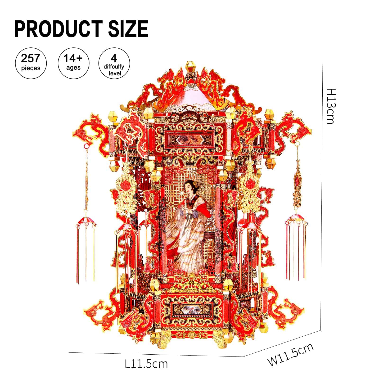 Rompecabezas 3D Piececool para Adultos, Kit de Modelos - Imagen 7