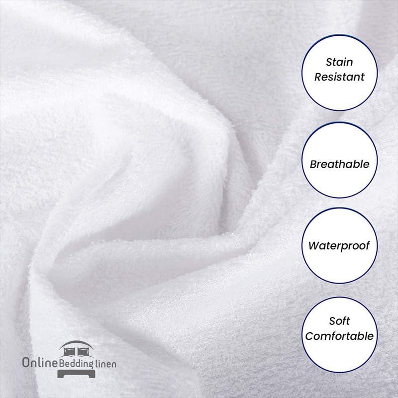 Protector de Colchón Transpirable Impermeable de Algodón - Imagen 6