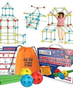 Kit de Construcción de Fortalezas STEM & STEAM de 135
