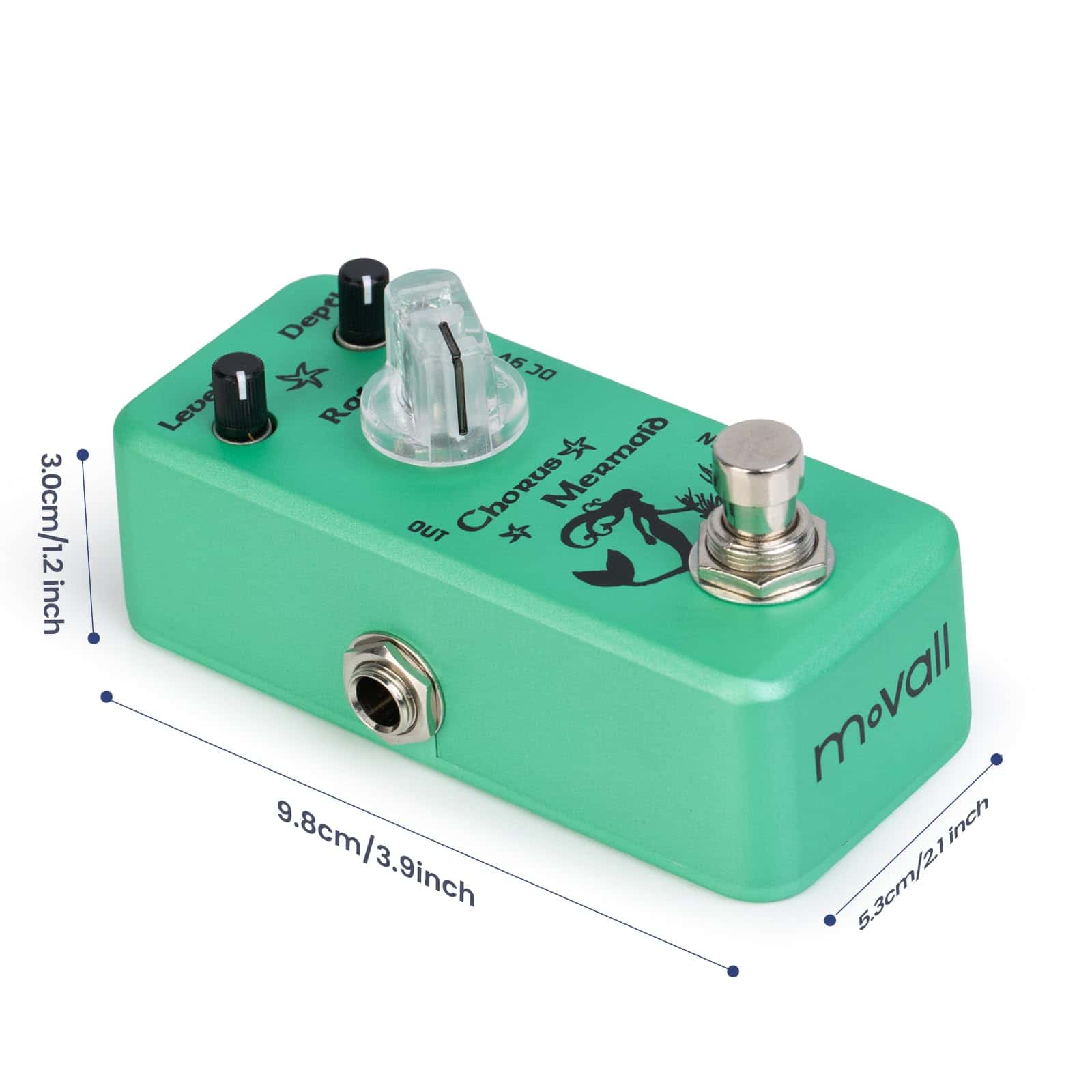 Pedal de Efecto para Guitarra Movall MP-309 Mermaid Chorus - Imagen 7