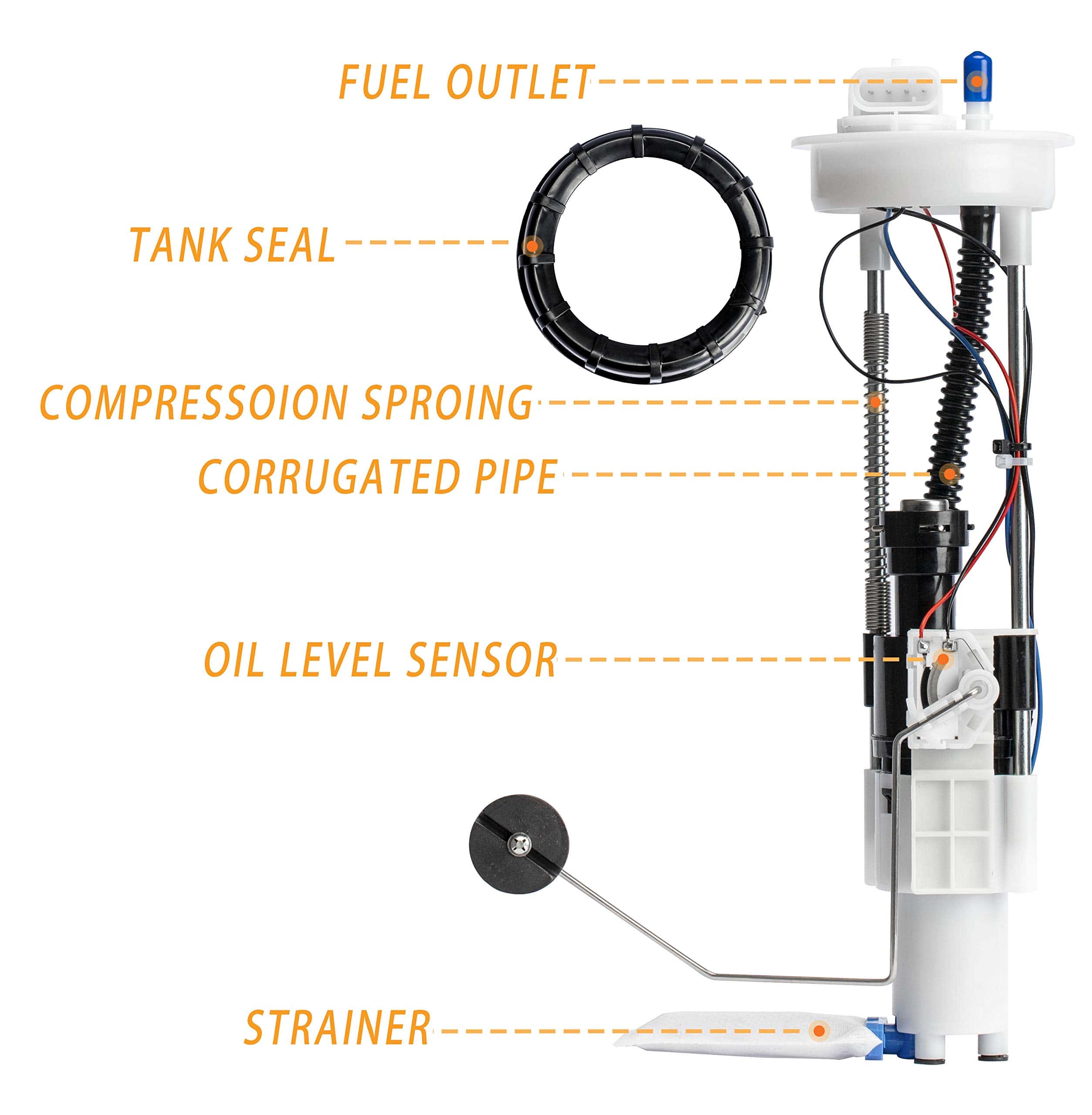 Boine 2204852 Conjunto de Bomba de Combustible con Sello de - Imagen 4