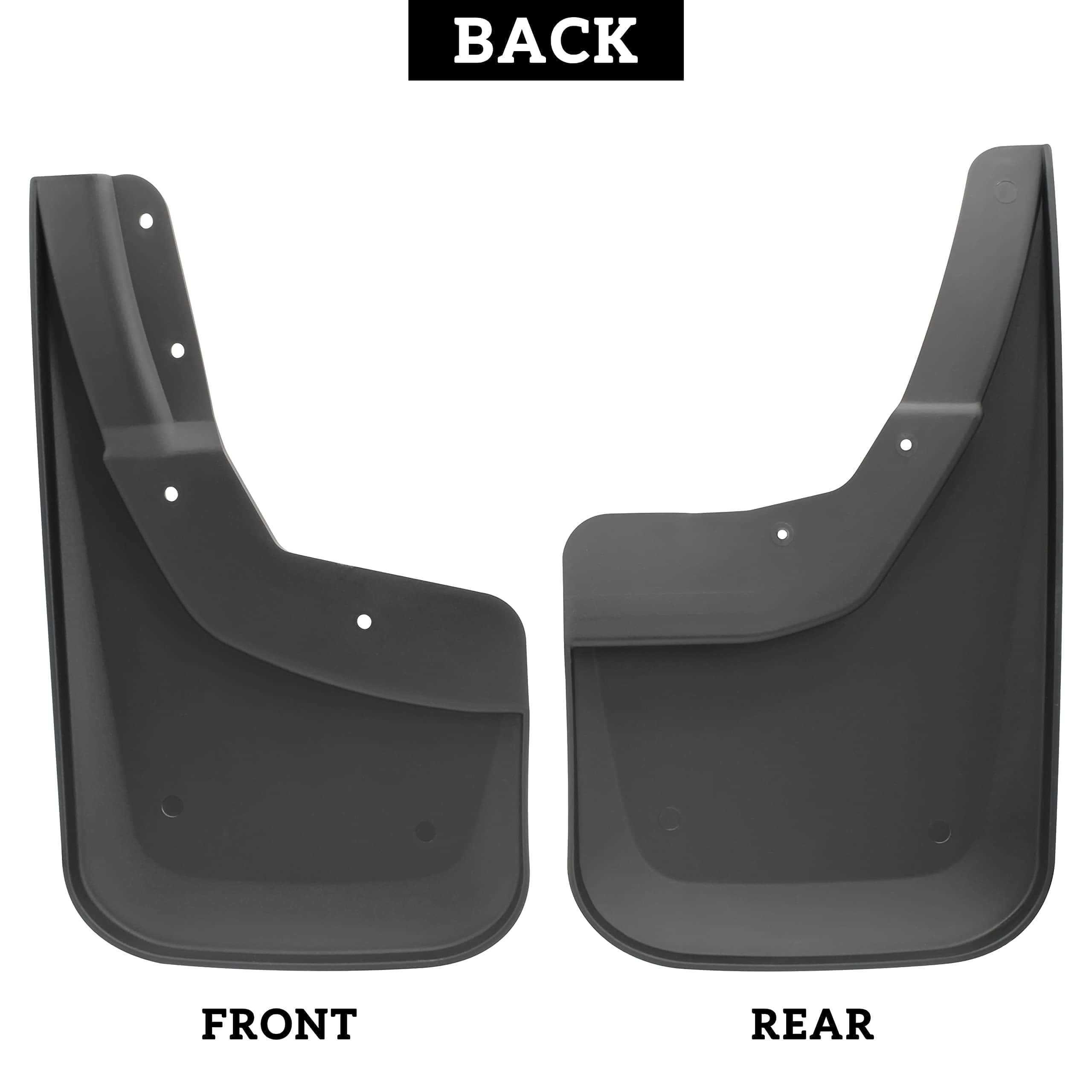 KEWISAUTO Juego de protectores contra salpicaduras de barro - Imagen 6