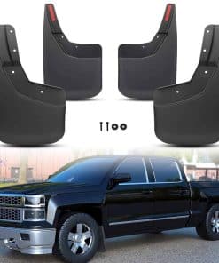 KEWISAUTO Juego de protectores contra salpicaduras de barro