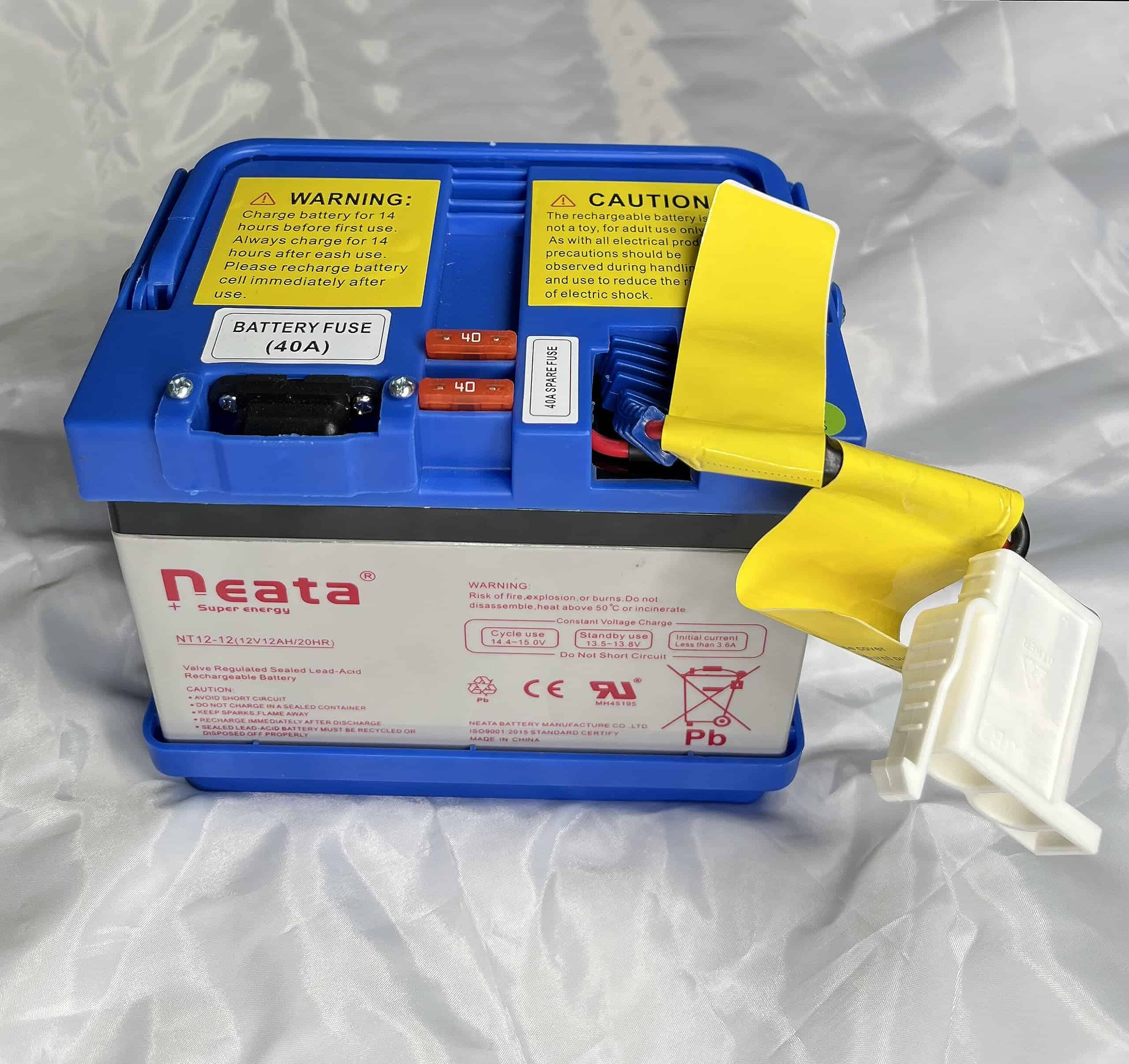 Batería y cargador de 12 voltios SHARIVVY compatible con - Imagen 3